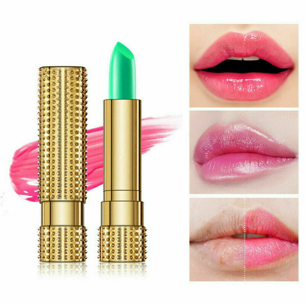 100% Aloe Vera Magic Lip Balm Temperature Color Change Natural Moisture Lipstick