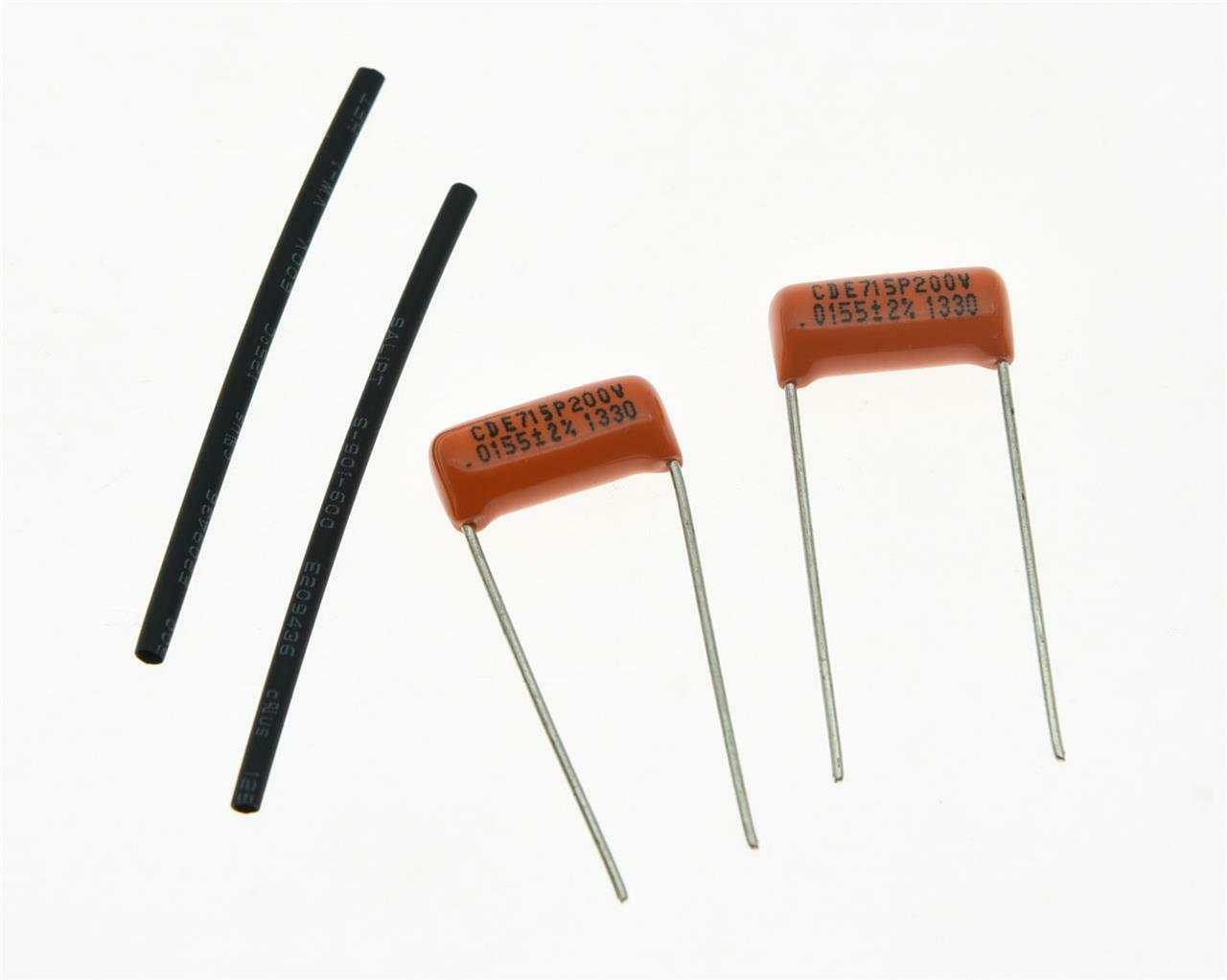 2pcs Guitar Bass Sprague 715P Orange Drop Capacitor .015uF 200v Tone Caps