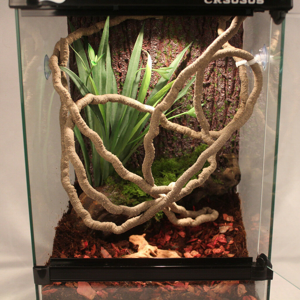 Small Animal Bend-A-Branch Pet Terrarium Habitat Decor with Sunction Cups
