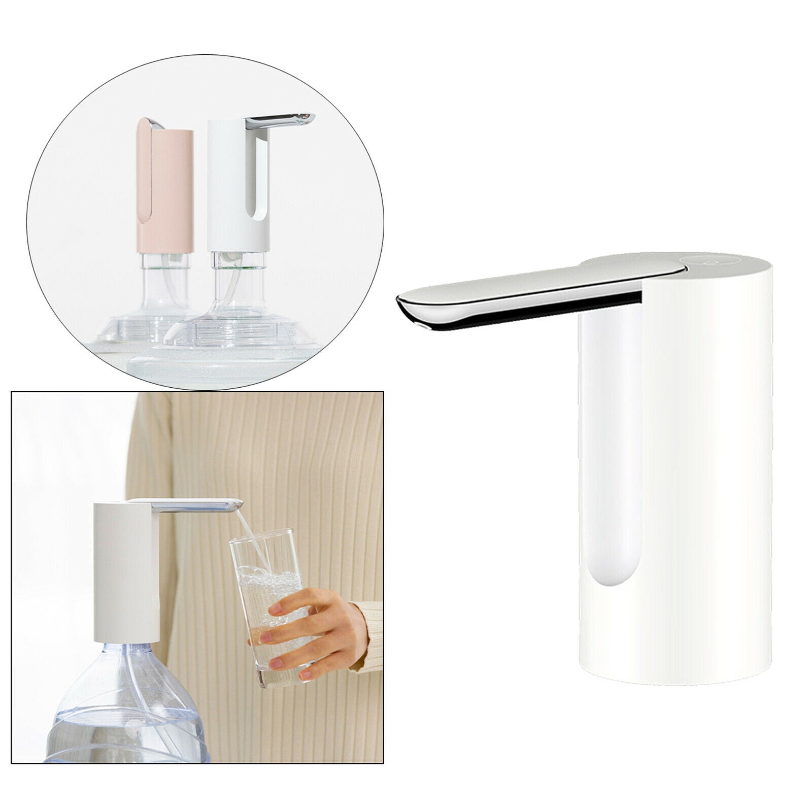 Electric Household Automatic Water Dispenser Wireless Office Travel RV