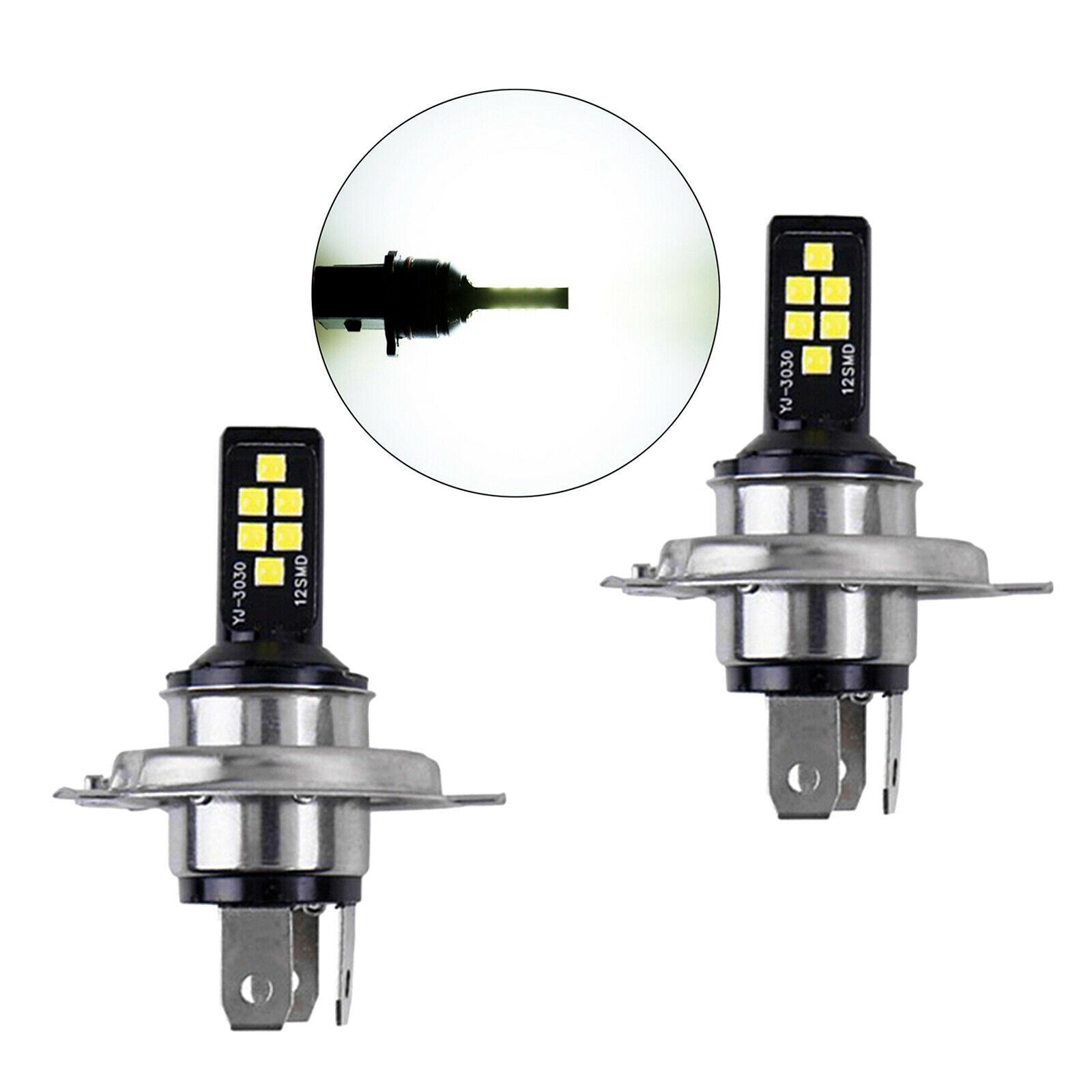 1 Pair LED Headlight bulbs, LED Waterproof Headlight Conversion Kit, adjustable