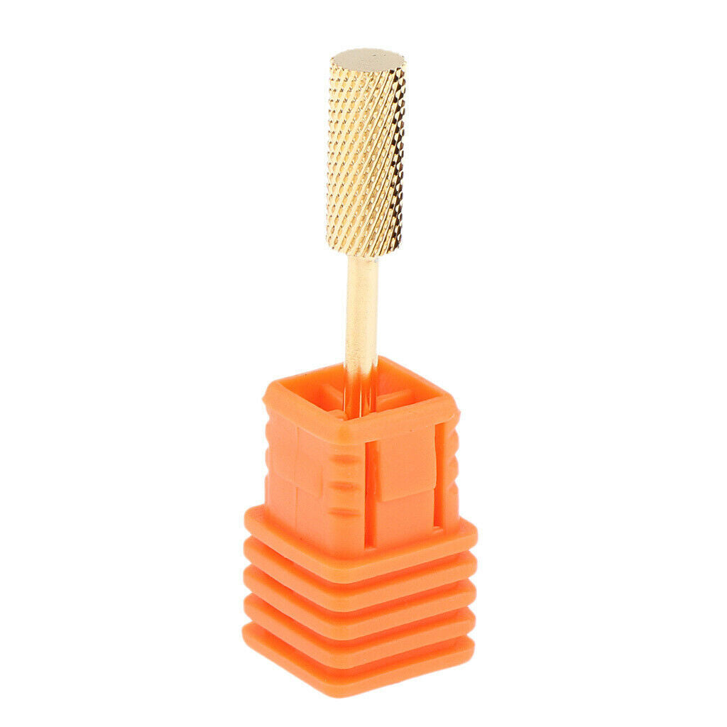 Coarse nail file Dirll bit remove acrylic gel nails manicure grinding head F