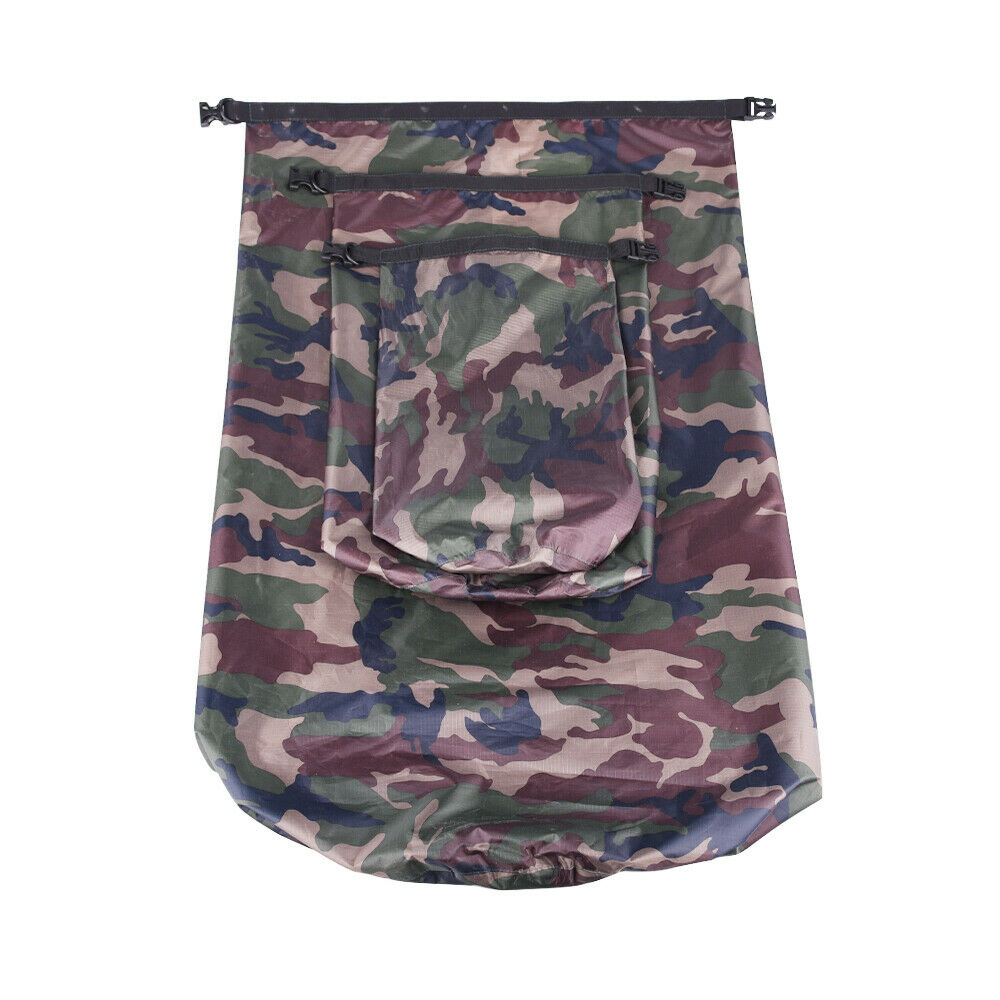 Set of 3 Waterproof Dry Bag Sack Pouch for Outdoor Boating Kayaking Canoeing