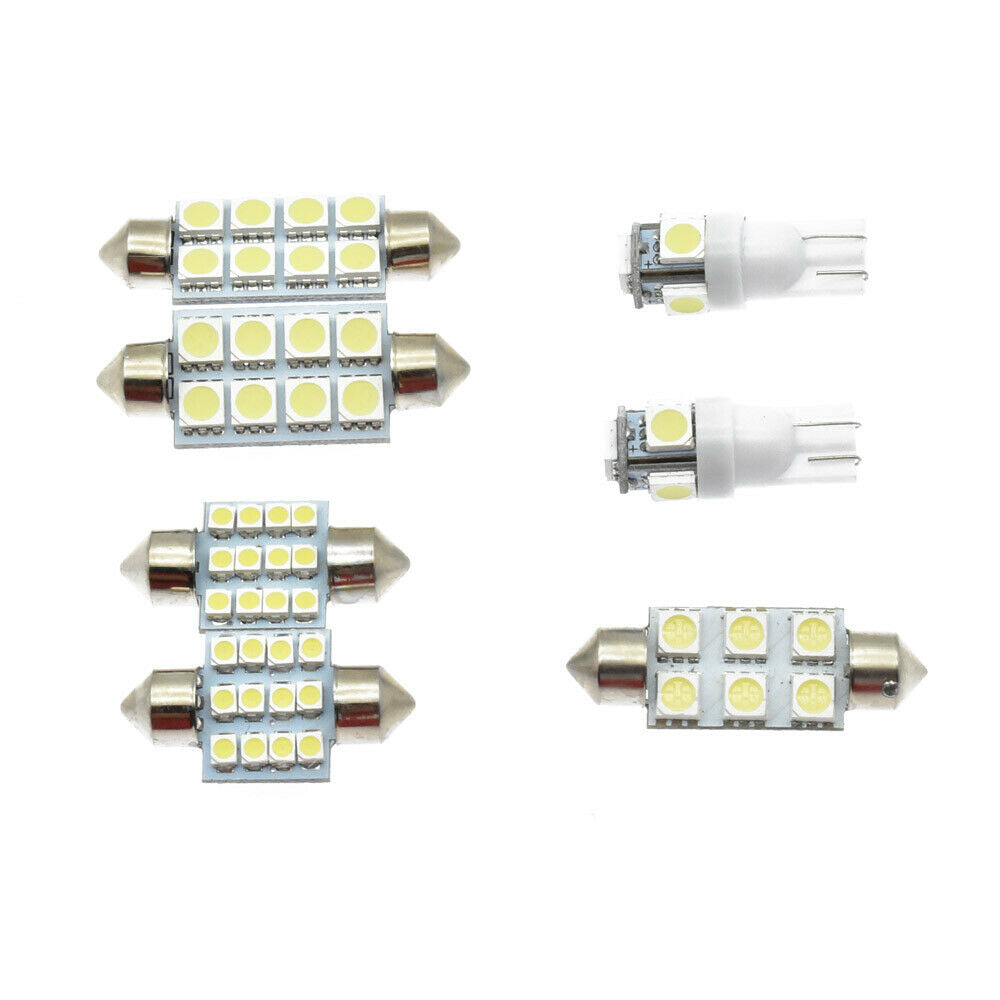 7pcs White Interior LED Light Kit for 2008-2016 Dodge Grand Caravan