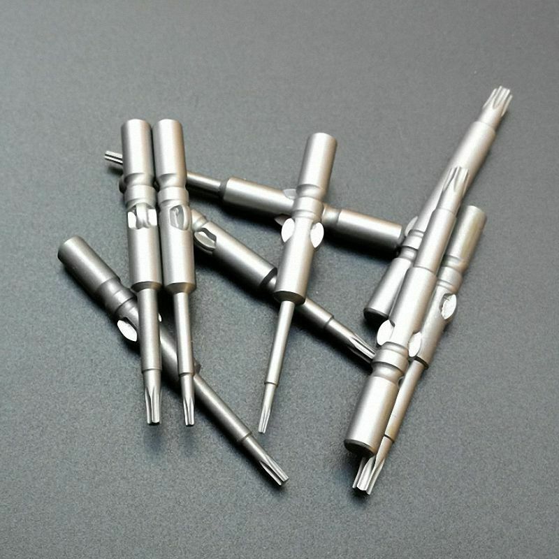 9Pcs 6MM SHANK DIA TORX SCREWDRIVER SET HEAD TOOL - T5-T25