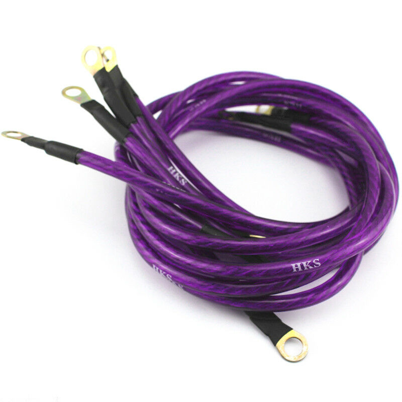 Universal Autos 5-Point Performance Car Grounding Wire Ground Cable System Kit