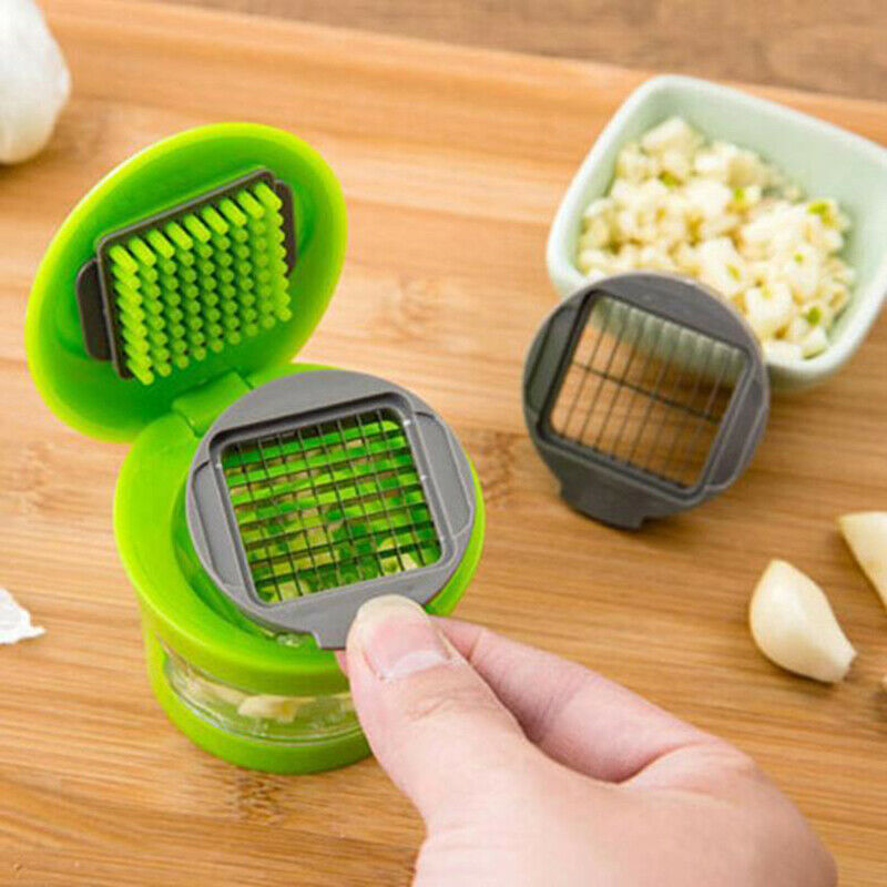 Kitchen Pressing Vegetable Onion Garlic Food Slicer Chopper Cutter Peeler Dicerâˆš