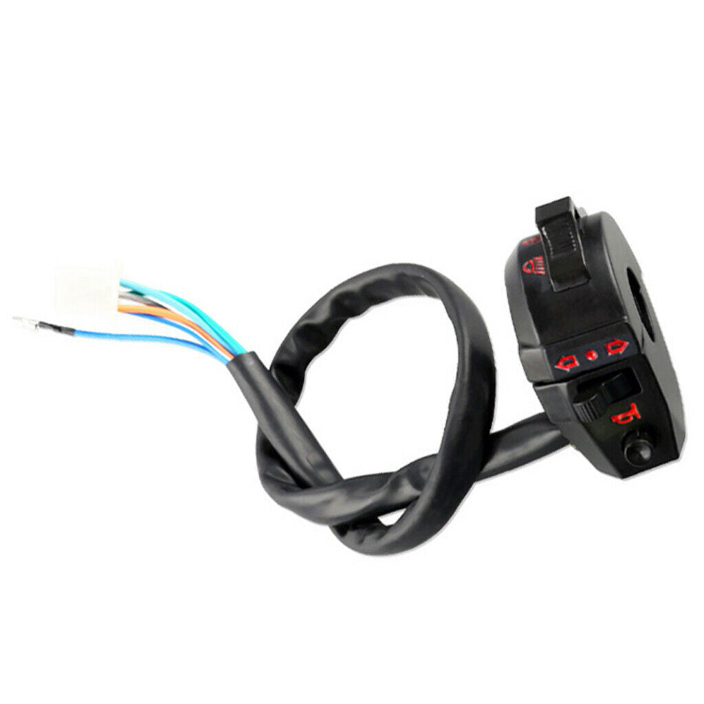 Motorbike Handlebar Switch Assembly Headlight Indicator Horn For  CG125