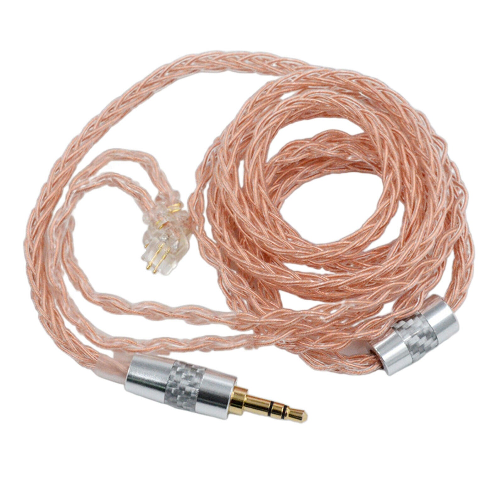 8-Core Oxygen-free Copper Earphone Cable 1.2m for KZ DQ6 ZSX ASX ZAX ZSN