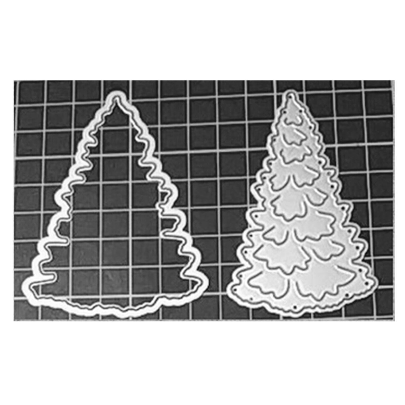 Die Cutting Template Fir Embossing Christmas Tree Wedding Anniversary Album DIY