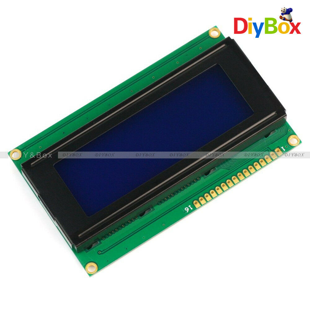 Blue 2004 LCD Display 20x4 Character Module 3.3V  w/Tutorial,HD44780 Controller