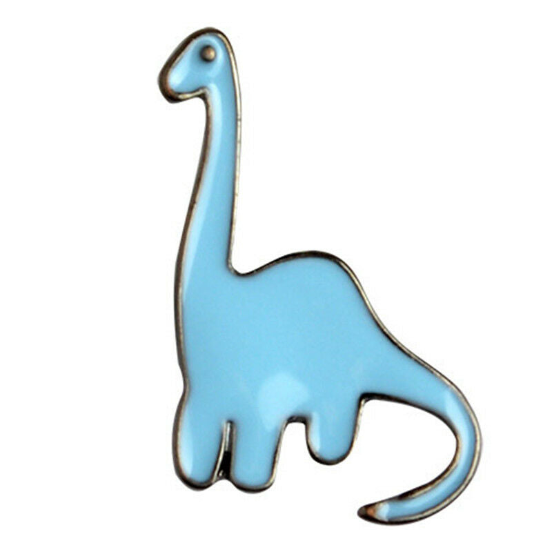 5x Cartoon Dinosaur Enamel Shirt Collar Pins Badge Corsage Brooch Jewelry GiftDD