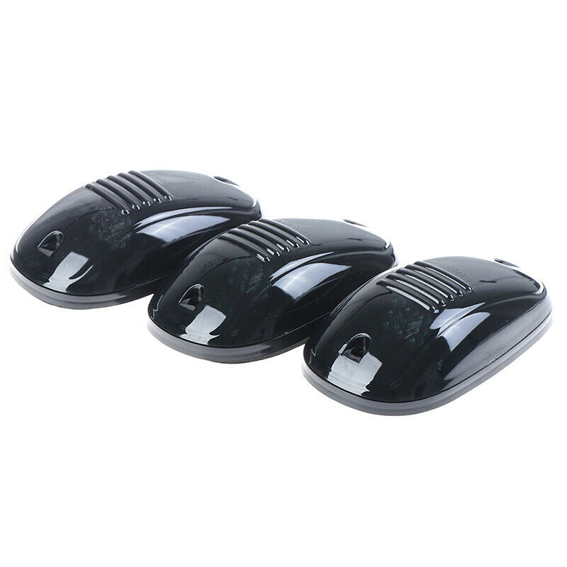 5x 12LED Smoked Cab Roof Top Marker Running Clearance Warm Light For Dodge  _DD