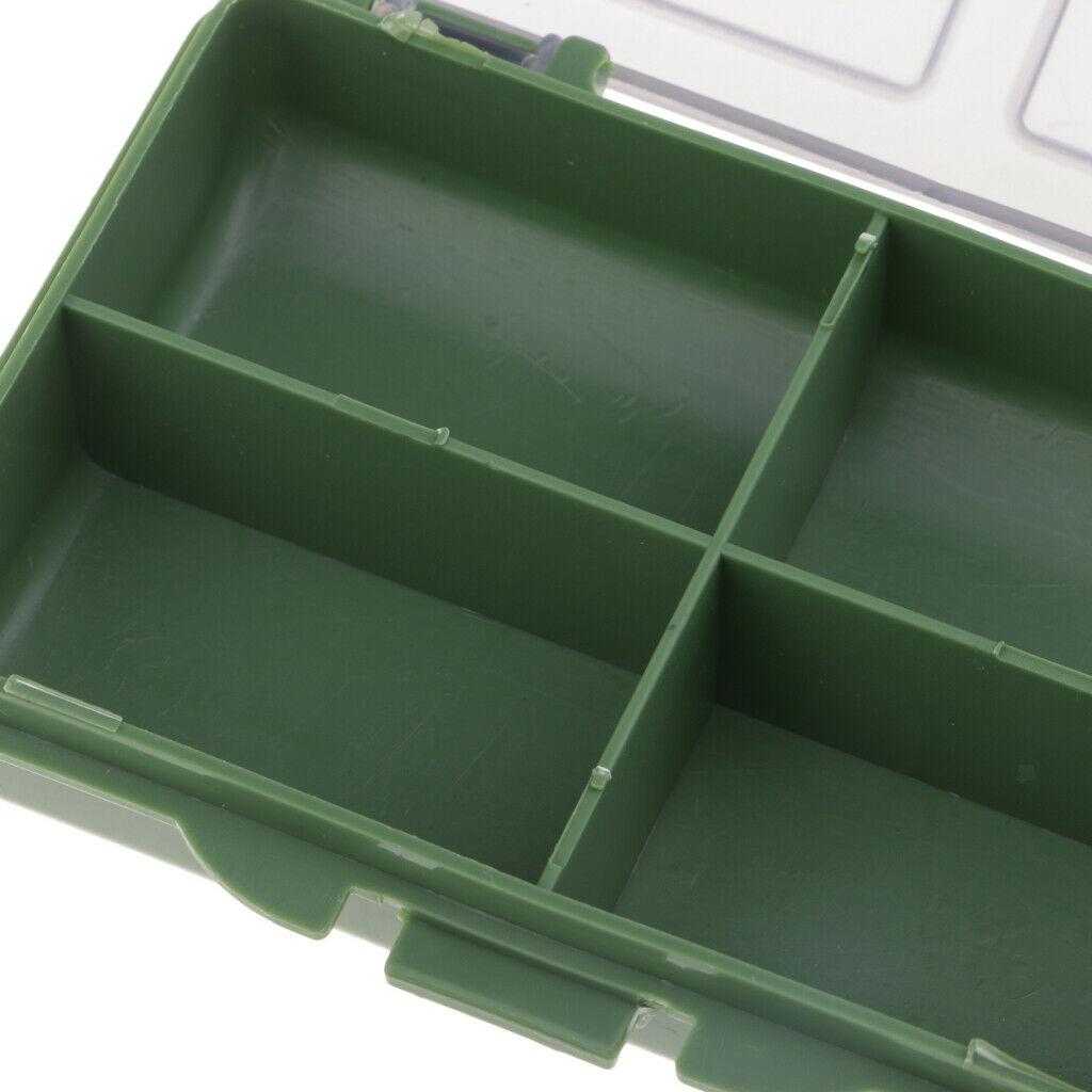 2 Pieces Fishing Tackle Waterproof Container Fishing Storage Accessories Box