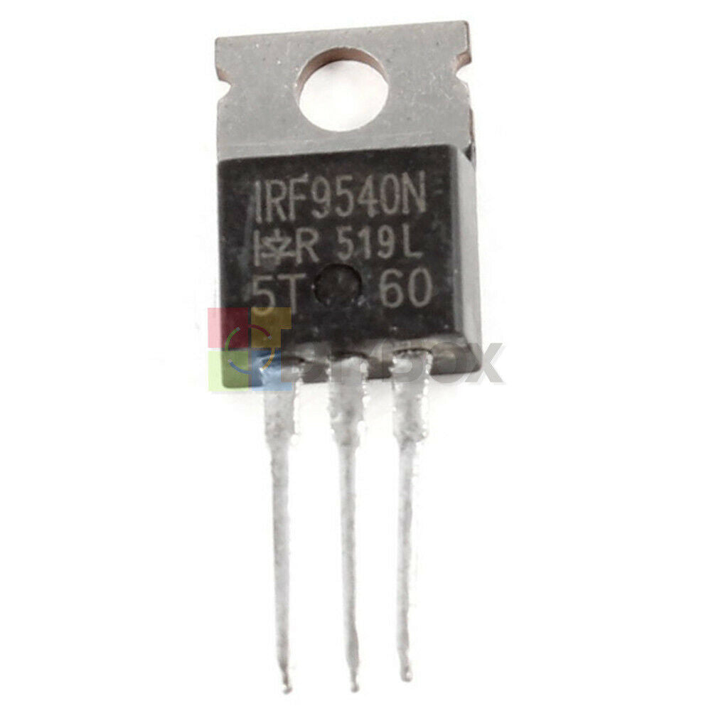 20Pcs IRF9540N IRF9540 F9540N MOSFET TO-220 IR Transistor P-Channel 23A 100V