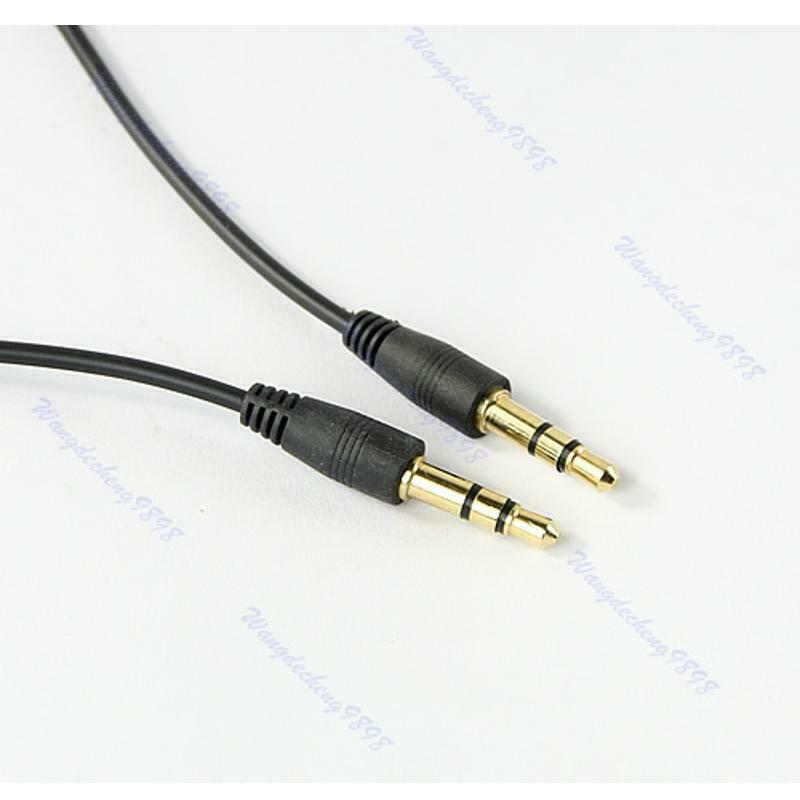 3.5mm Jack Audio Coiled Male to Male M/M Plug Stereo Extension Cable