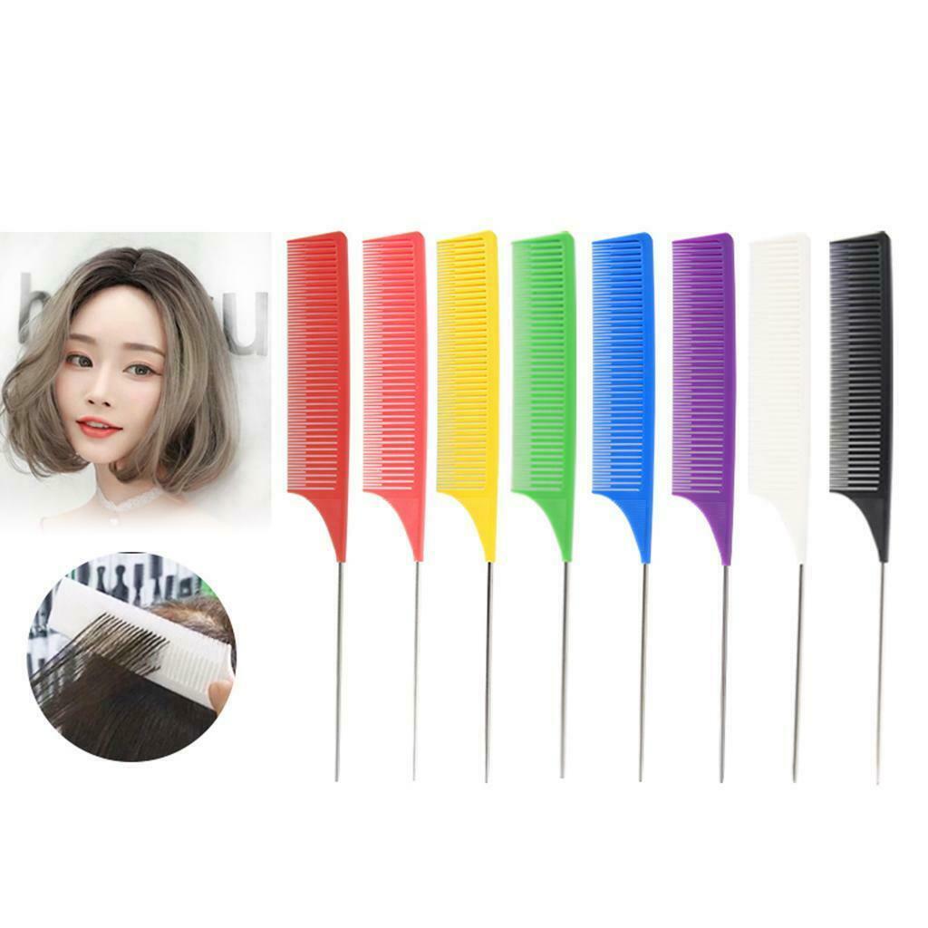 ABS Fine Weaving Highlighting Foiling Hair Comb for Salon Combs Pin Tail