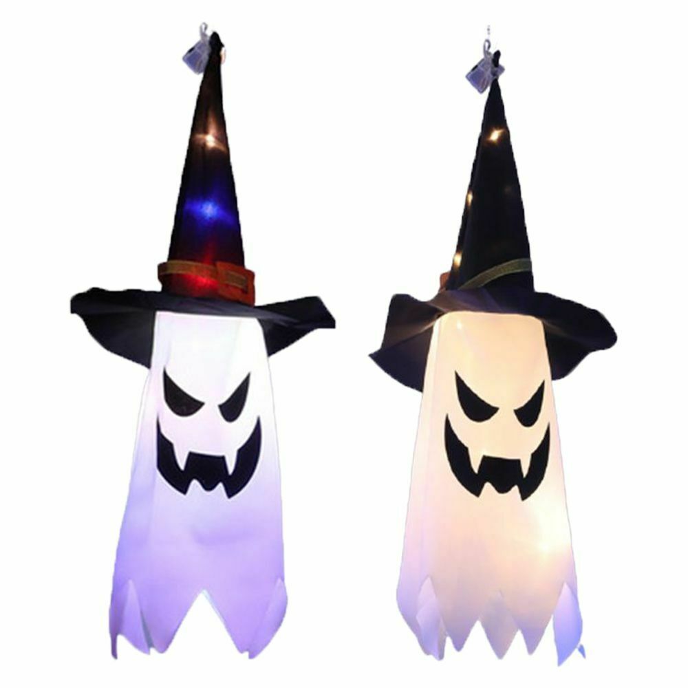 Witch Hats Halloween Lights Fairy Lights Halloween Decorations Ghost Led Light