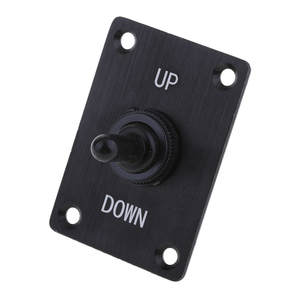Boat Yacht 3 Pin Up Down On/Off/On Momentary Toggle Switch Panel 12V 15A