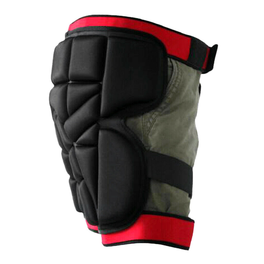 Ski Hip Pad Roller Skate Snowboard Padded Shorts Protector Guard Black Red S