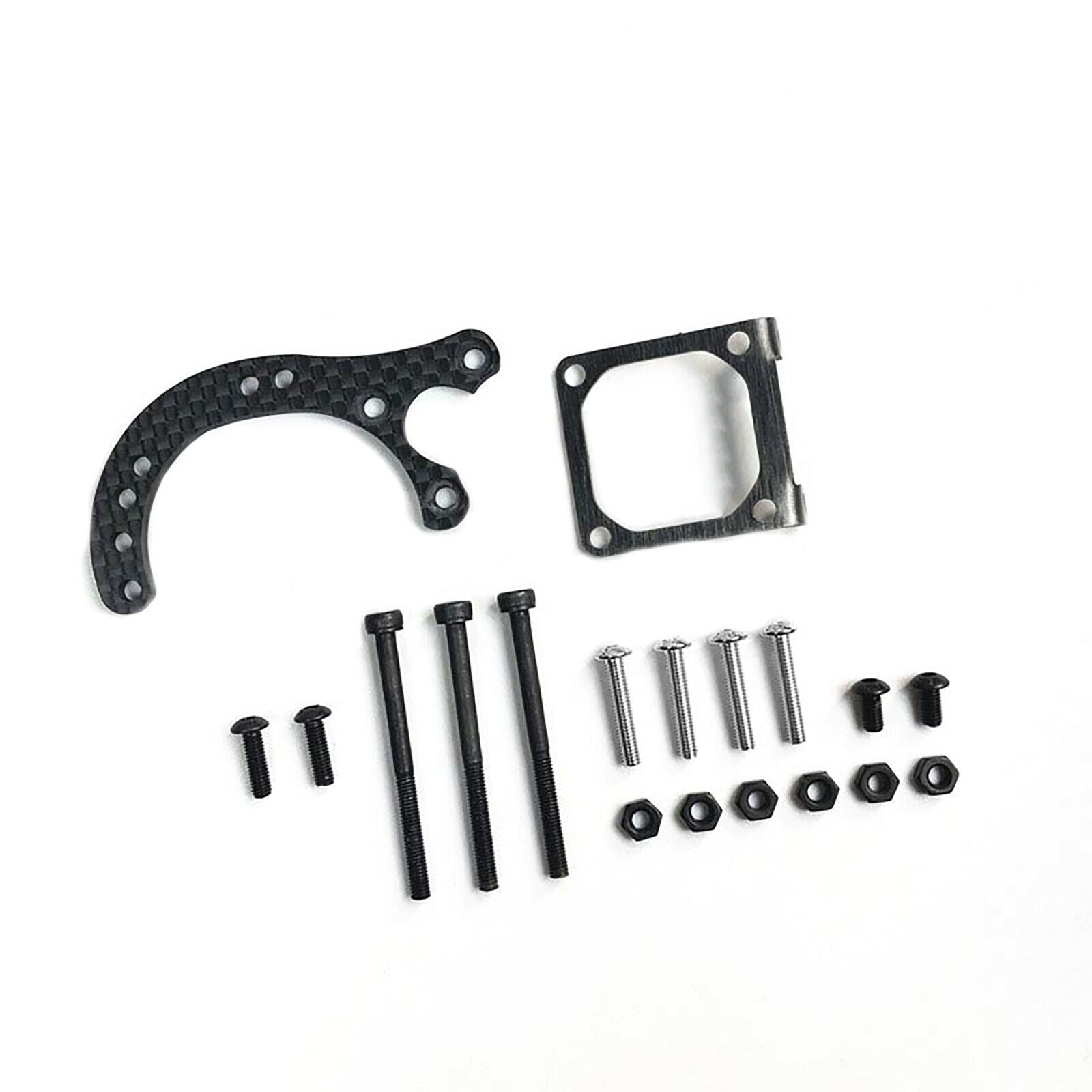 Carbon Fiber Motor Holder Bracket Set for TAMIYA XV01 RC Car
