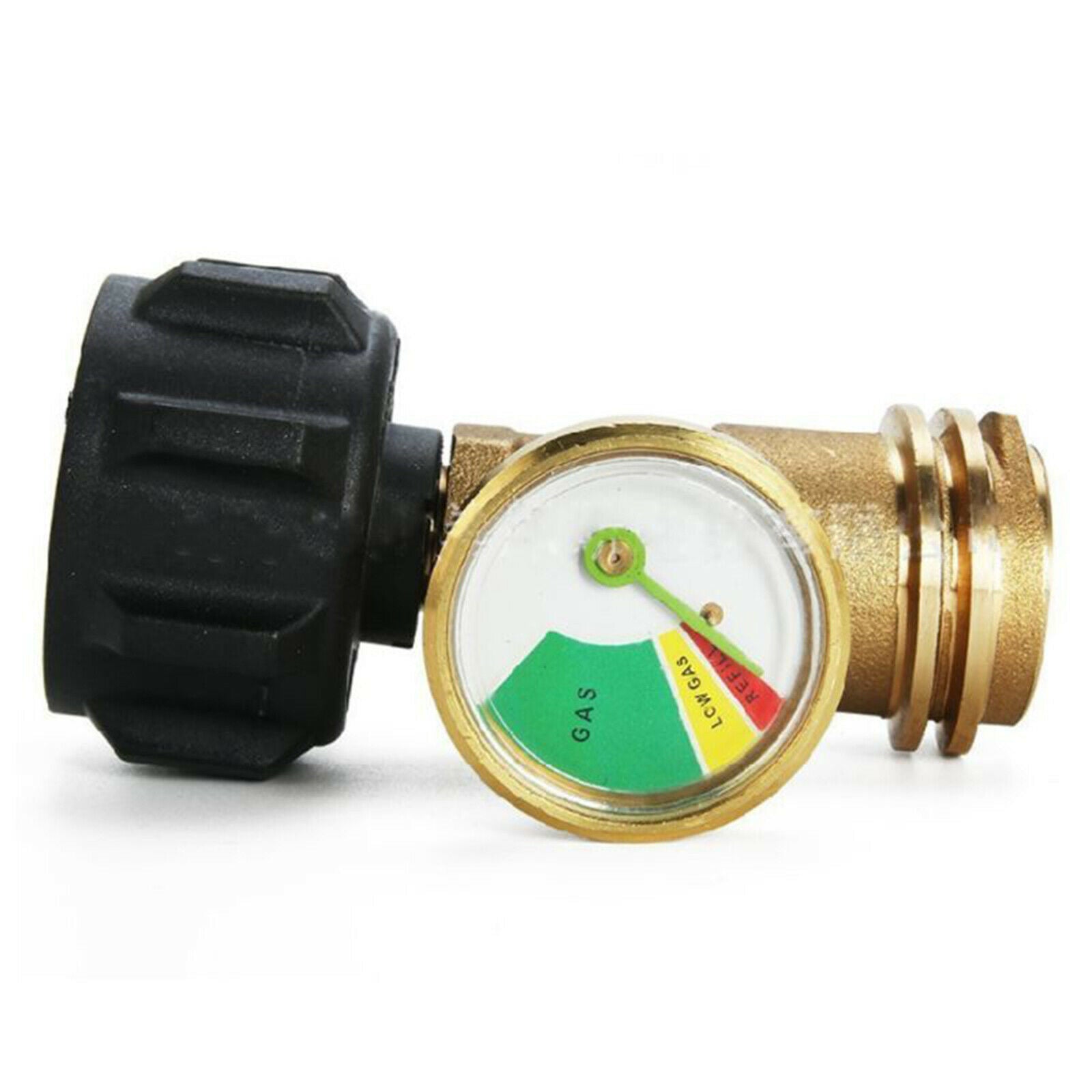 Universal Fit POL Propane Tank Adapter Propane Tank Gauge for BBQ Gas Grill