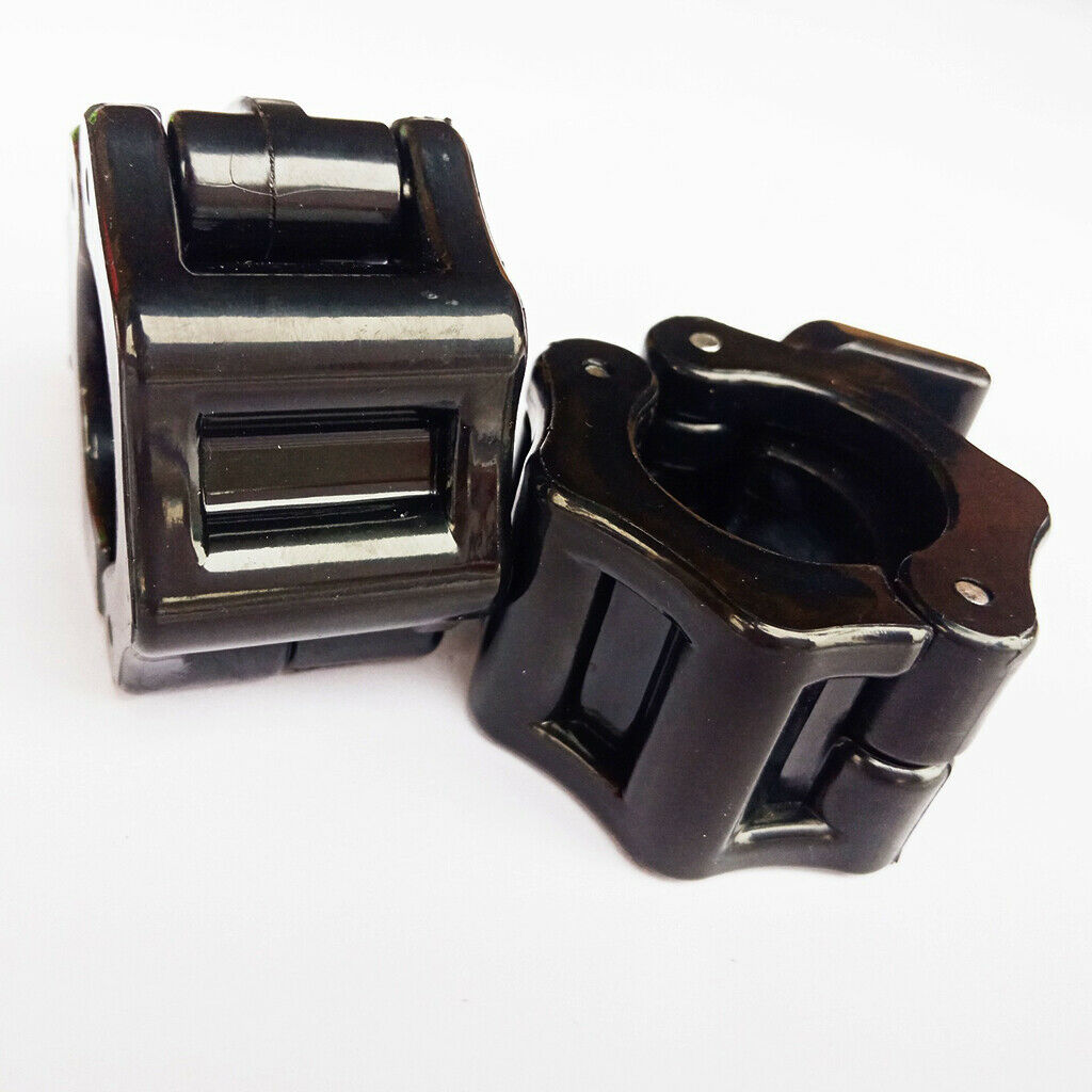 8x Standard 1'' Barbell Clamp Collar Clips for Weightlifting Bar Adjuster