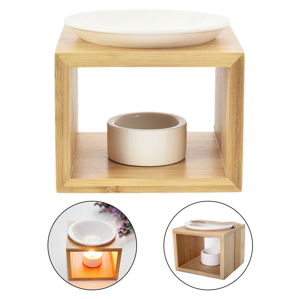 Essential Oil Burner Aroma Diffuser Warmer Tea Light Holder Bedroom Decor