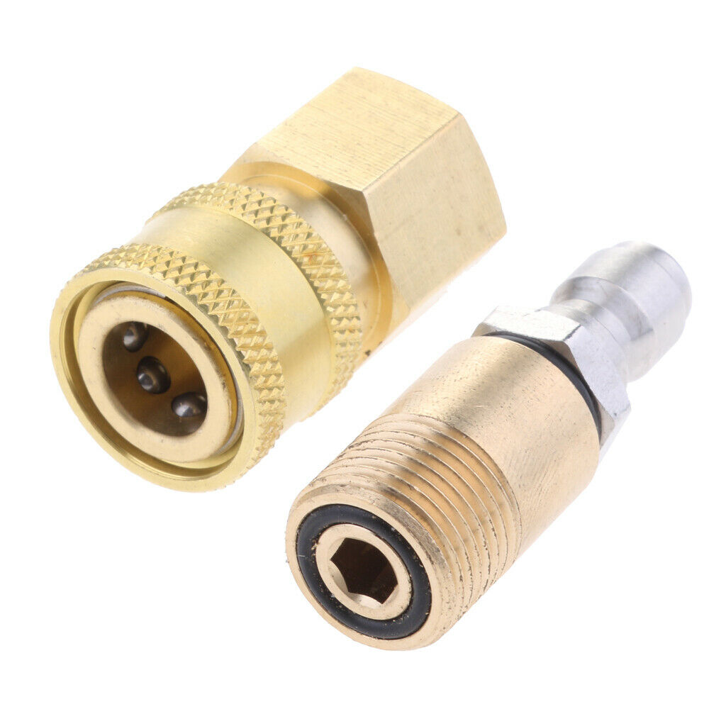 Snow Foam Lance Pressure Washer Adaptor 1/4'' Quick Connect Coupler Socket