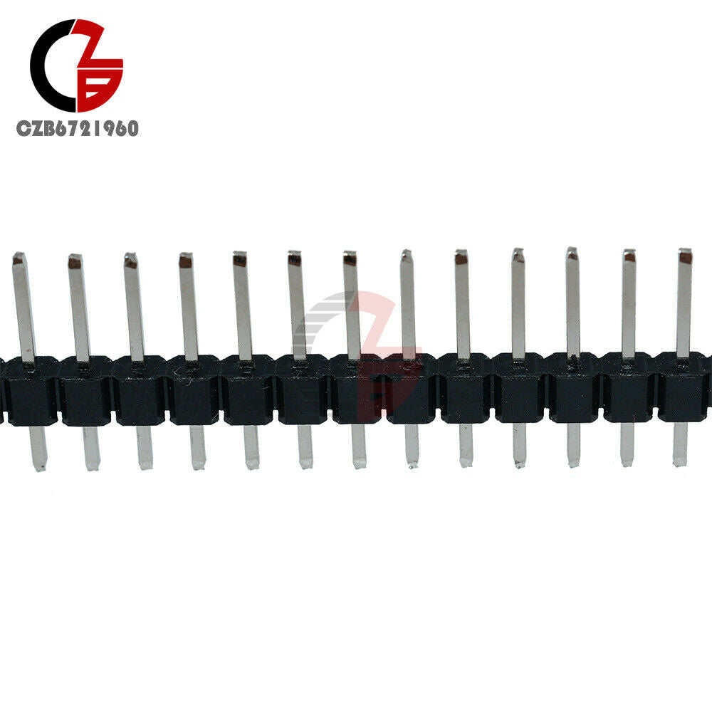 100PC 40Pin 2.54mm Single Row Straight Male Pin Header Strip PBC Fit For Ardunio