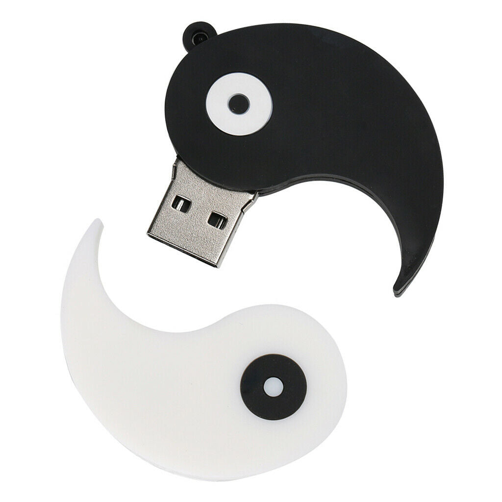 256 GB Cartoon Cute Bagua USB 2.0 Flash Drive Memory Stick Lovely Gift Pen