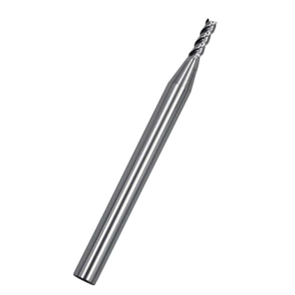 2x4Dx50mm Milling Cutter Wear-resistant Flat-end Tungsten Steel HRC45 New