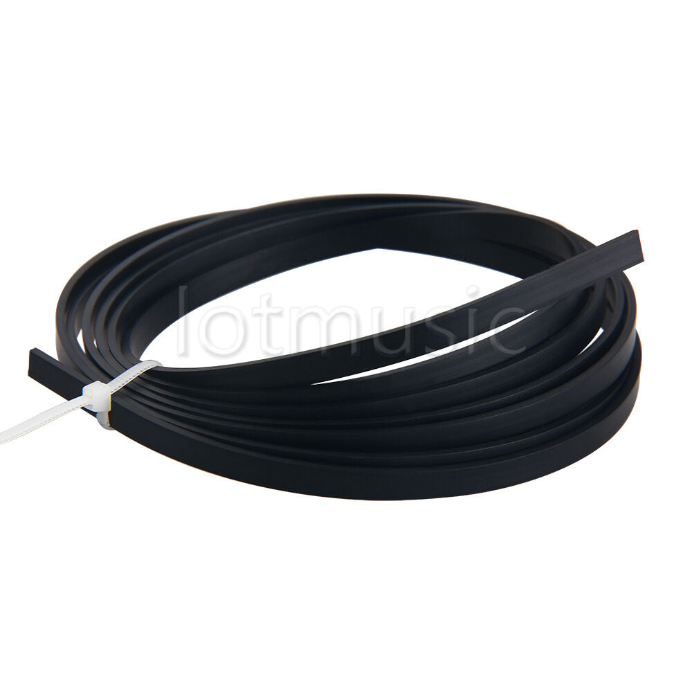 Acoustic Guitar Binding Purfling Strip Body Project 1650 x 4 x 1.5mm Black