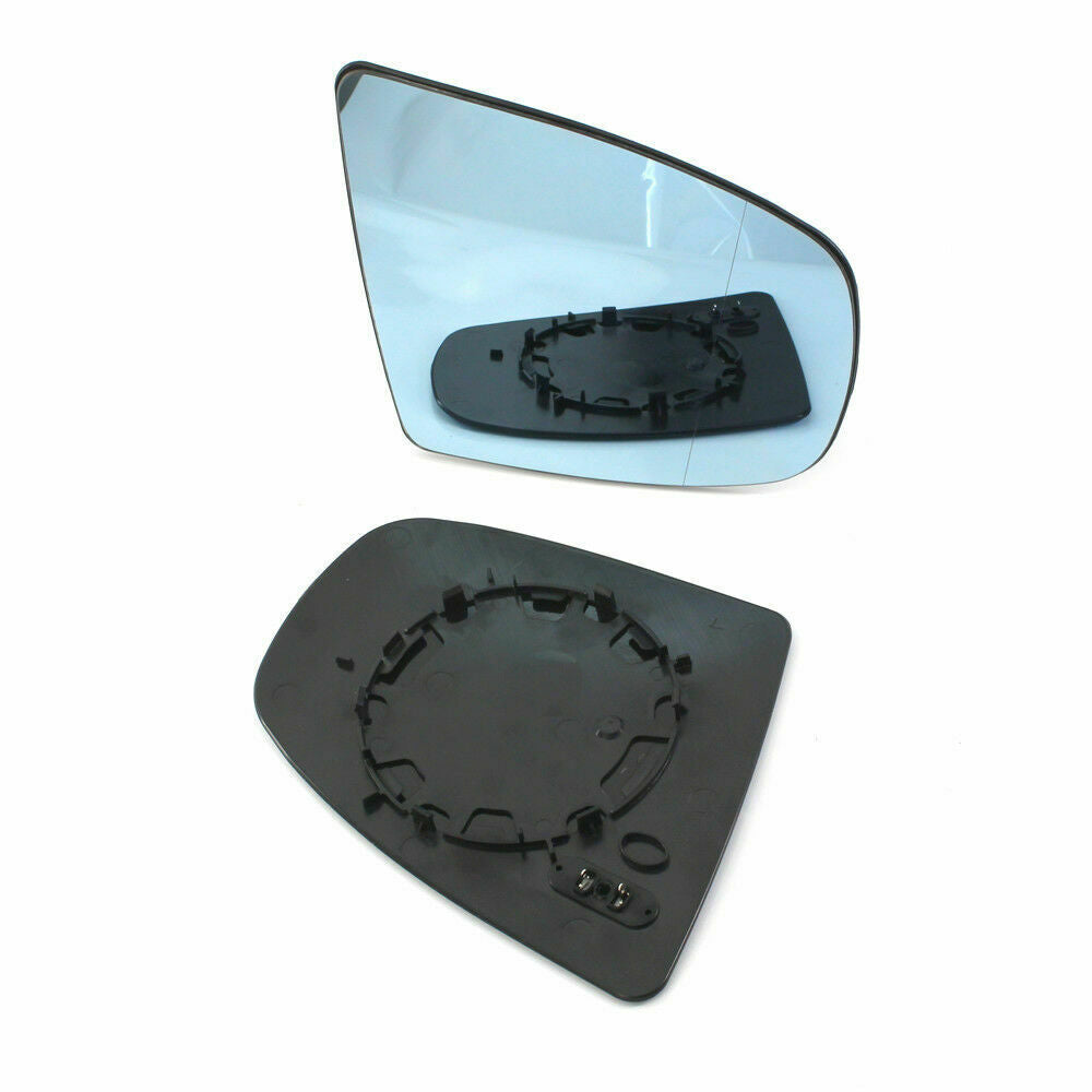 Pair Door Side Rearview Mirror Glass Heated Left Right Fits BMW X5 X6 2007-2014