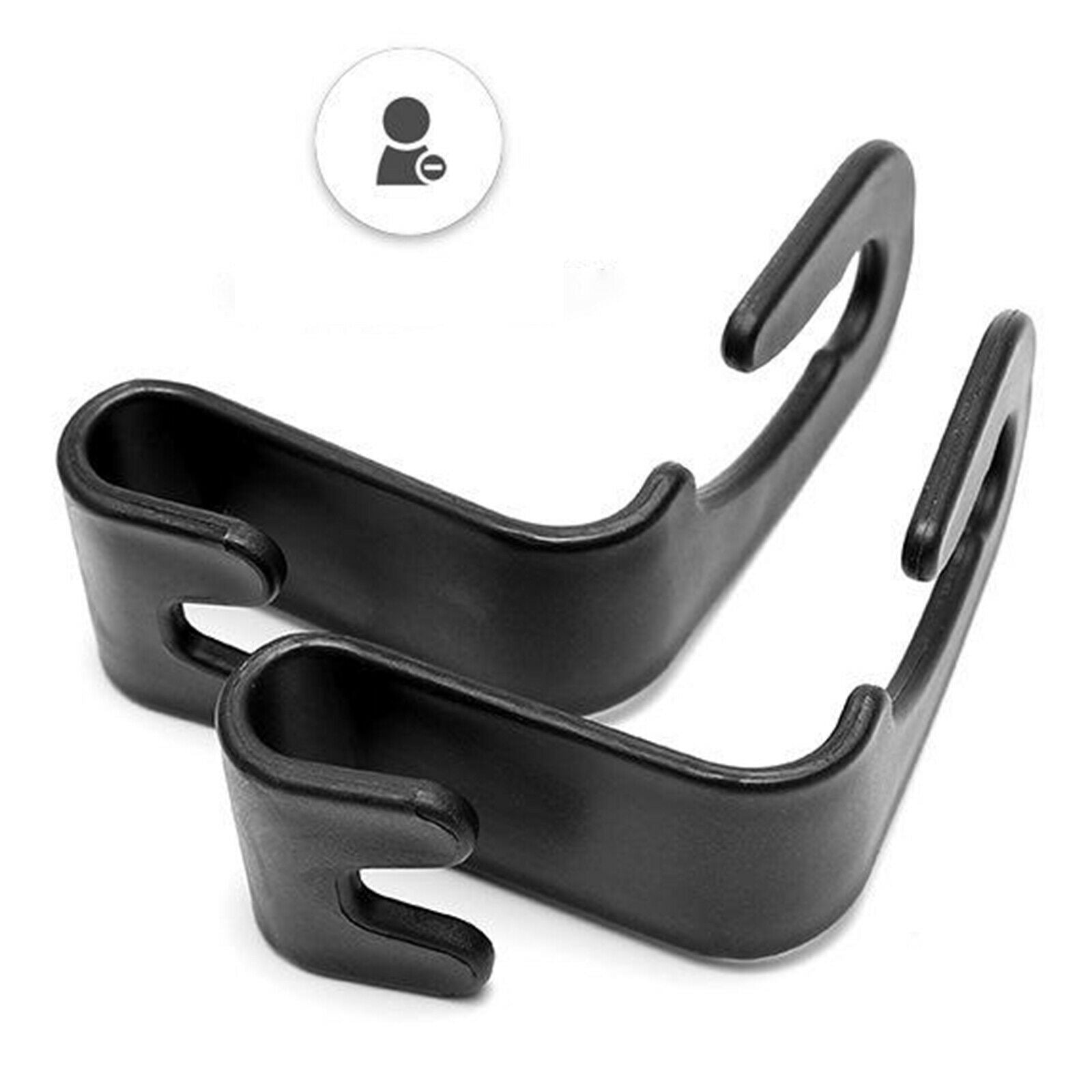 Set of 4pcs car back seat headrest hook hangers, easy to use