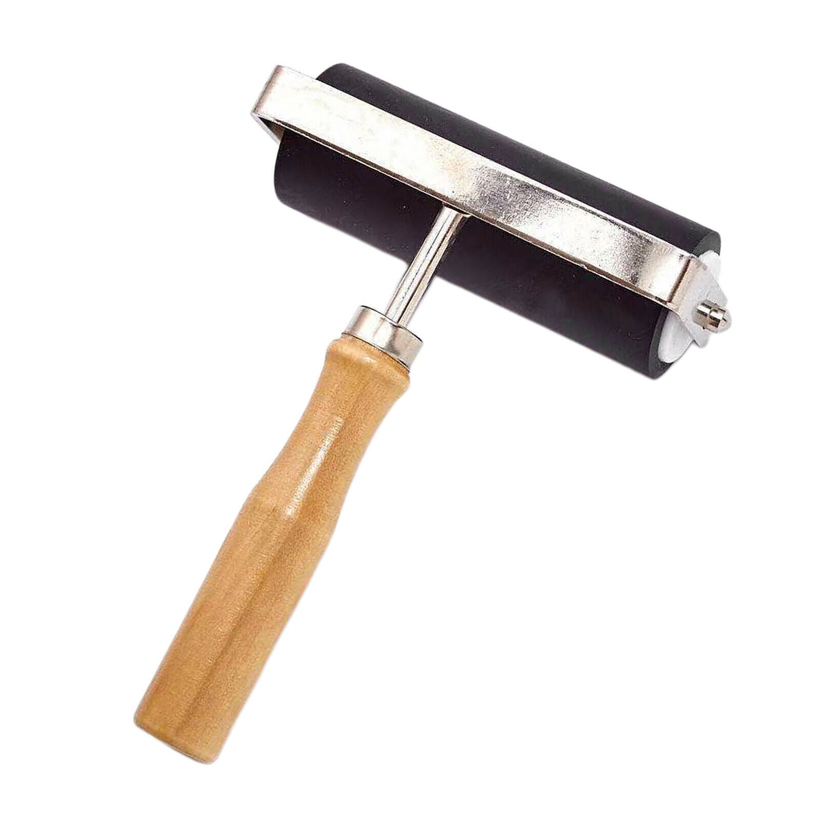 10cm Deluxe Rubber Roller Glue Brayer for Stamping Gluing Arts Crafts Tool