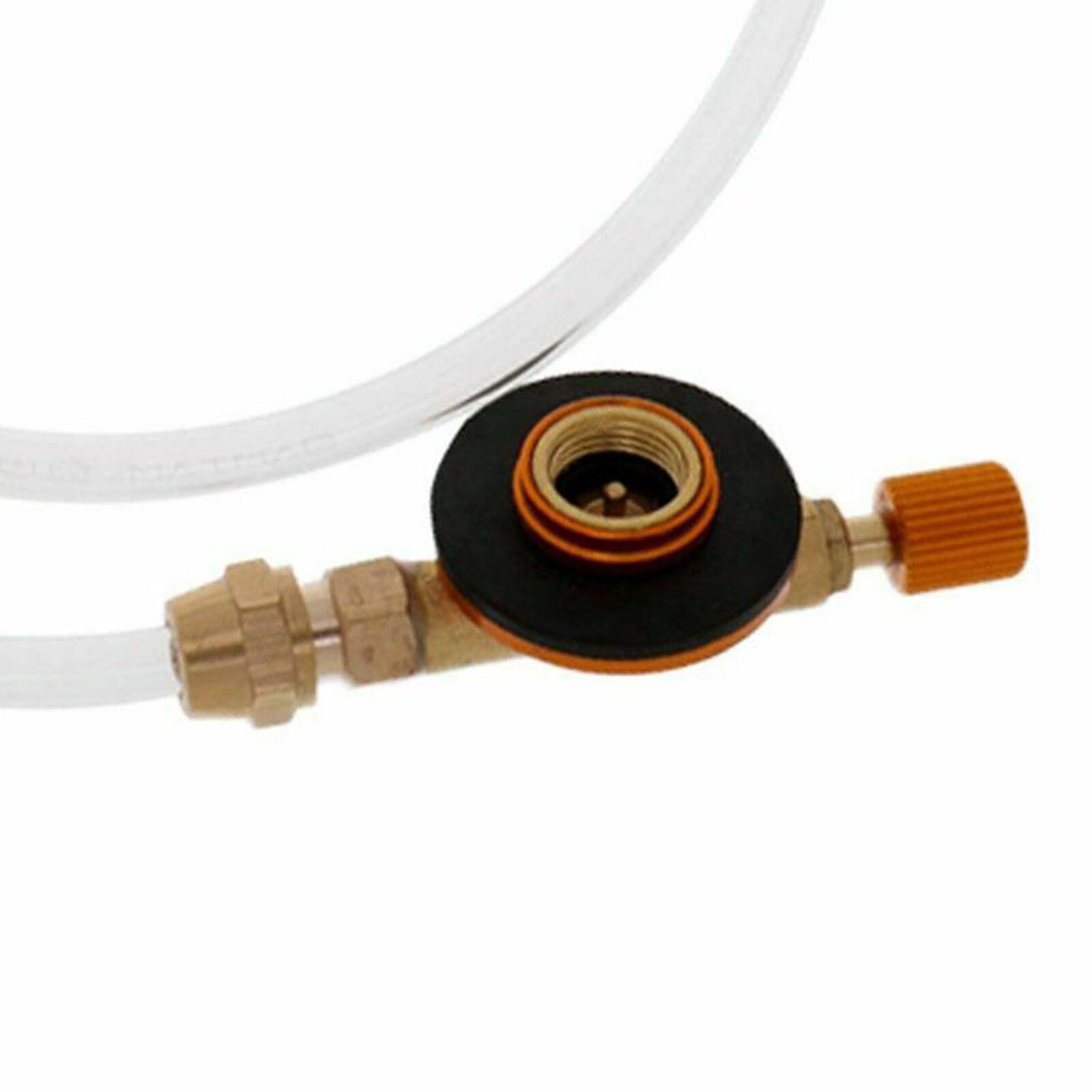 Propane refill adapter picnic camping stove gas hose double sided e F1L7