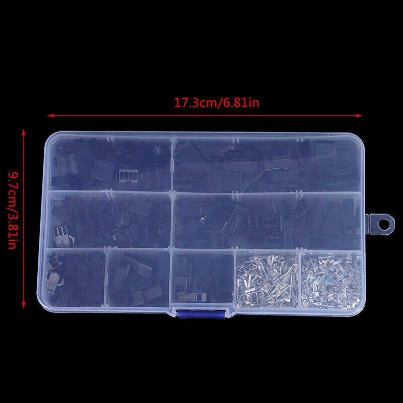 480pcs 2p 3p 4p 2.54mm Pitch Female and Male Header Connectors AdaY1