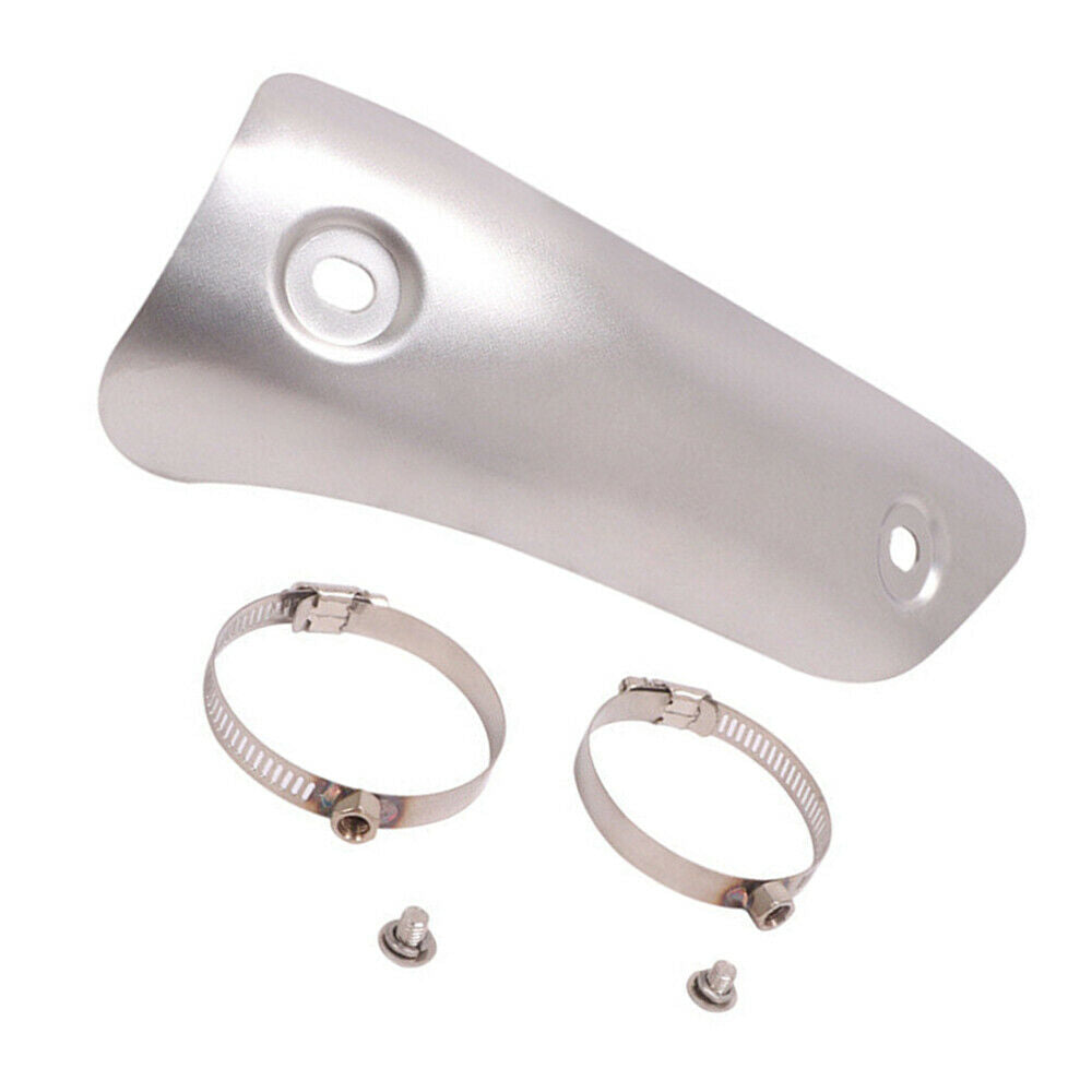 38-65MM Motorcycles Exhaust Link Pipe Heat Shield Cover Insulation Protection