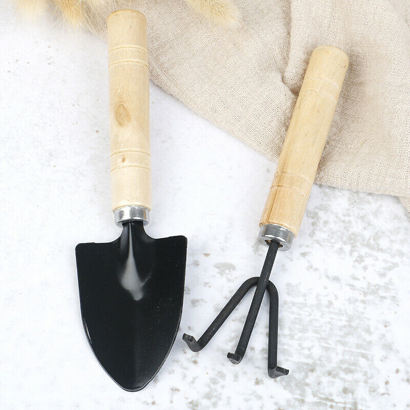 2pc Gardening Tools Mini Garden For Tools Small Shovel Hoe Plant Potted T.l8