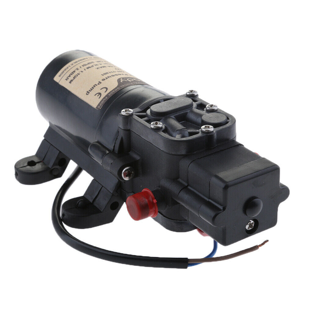 Black Diaphragm High Pressure 35PSI 4.3LPM Spraying Water Self-Priming PumP