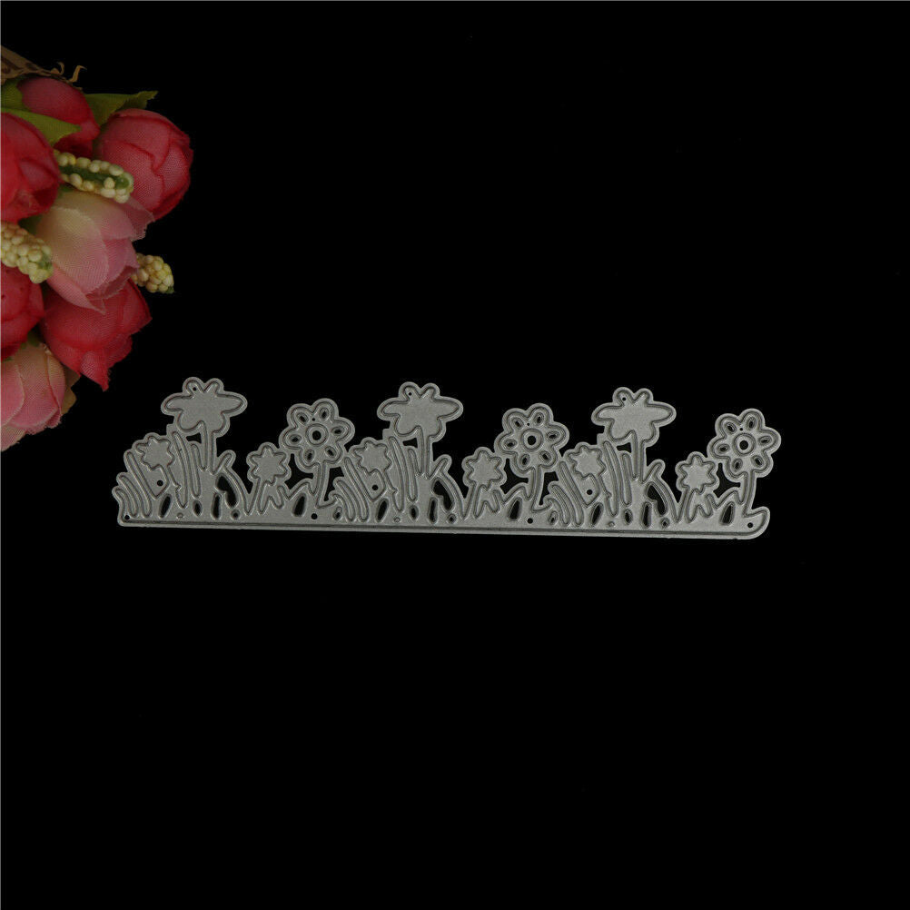 Flower and grass Metal Cutting Dies Stencils For Scrapbooking Card Craft D.l8
