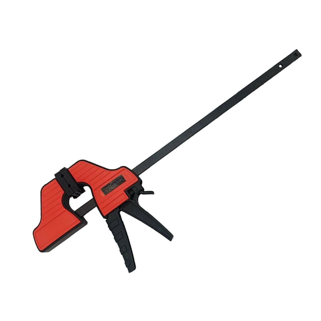 12''Woodworking FClamp Quick Grip Ratchet Release Squeeze Carpenter DIY Tool