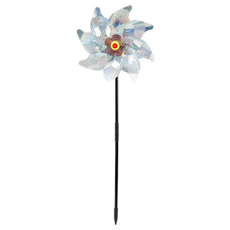 1pc Bird Repeller Pinwheels Reflective Sparkly Bird Deterrent Windmill ProteSJ