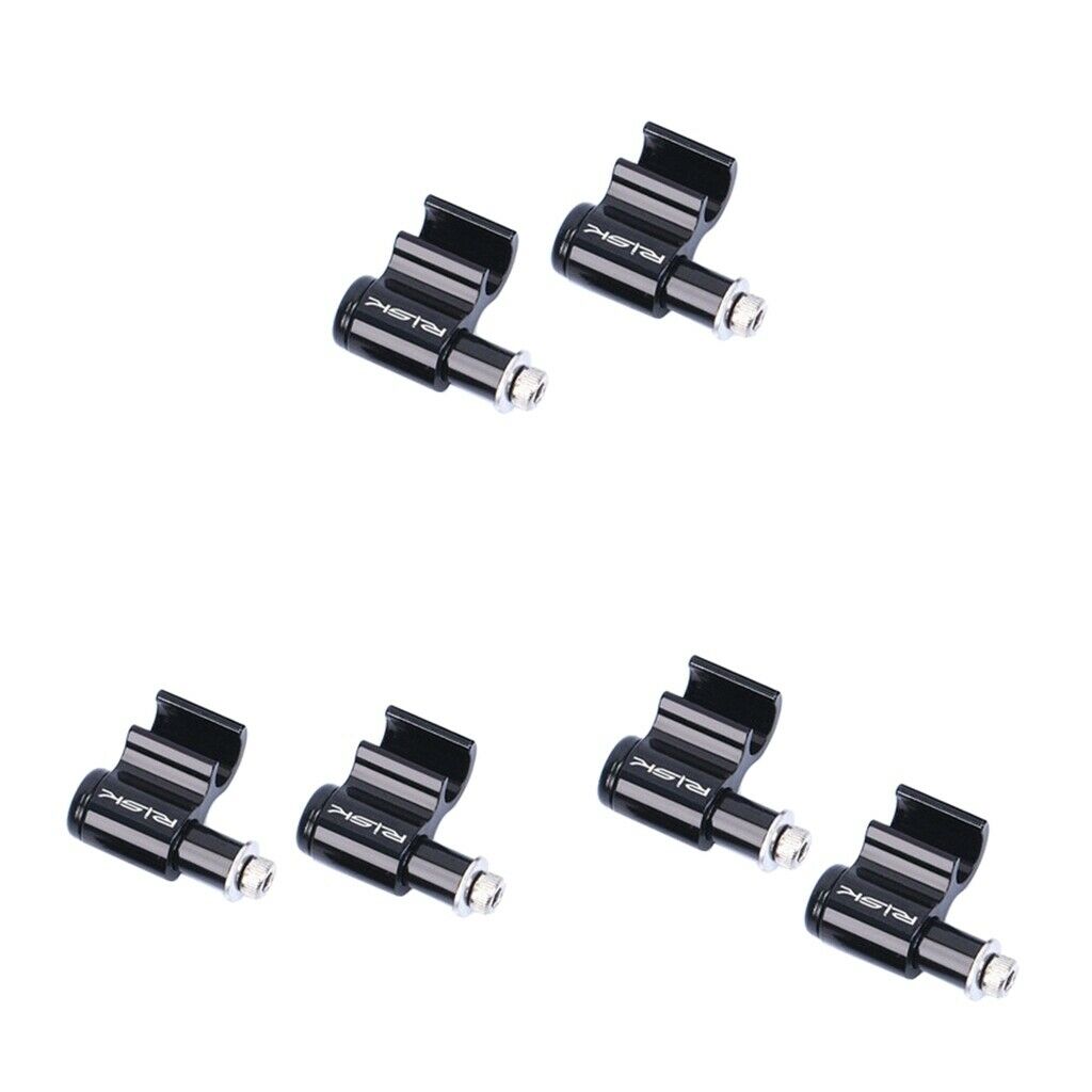 6x Bike Cable Guide Brake Oil Line Holder Frame Fixing Buckle Hose Adapter