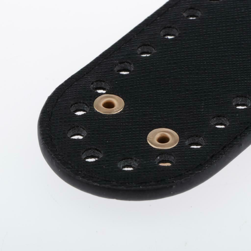 4X DIY Bag Bottom Shaper Pad Pet Bags Insert Cushion Base 38 Holes NEW Black