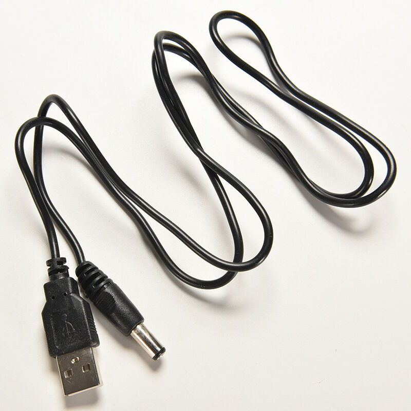 New 1.5M 5Ft USB Male Plug to 2.1mm 2.1x5.5mm DC Power Plug cable cord  NTA Lt