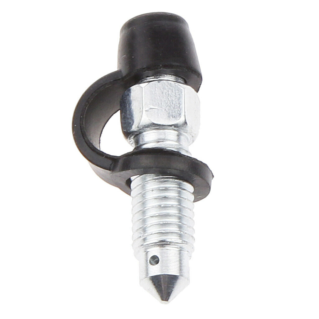 2 Pcs Brake Caliper M7 X 1mm Stainless Steel Bleed Screw Nipple for