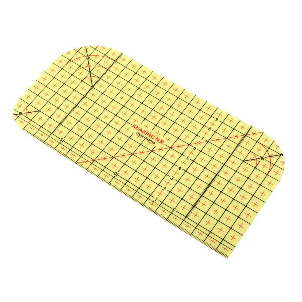 Handcraft Clothing Hot Iron Ruler Quilting Guide Gauge Ruler Sewing Tools