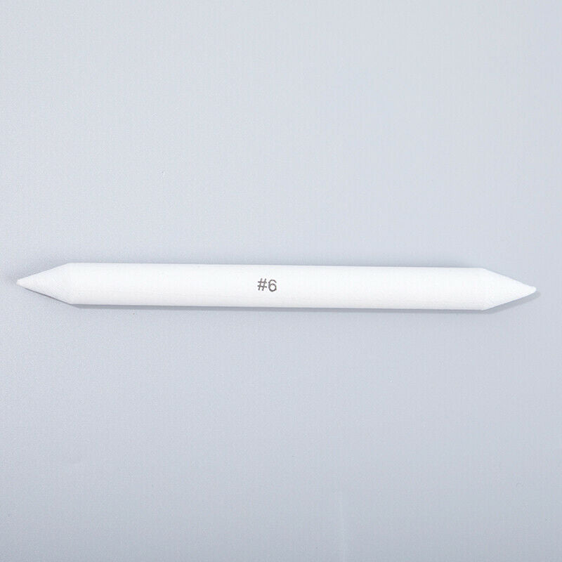 6pcs Blending Smudge Stump Stick Sketch Art White Drawing Pen Tool Art Su.l8